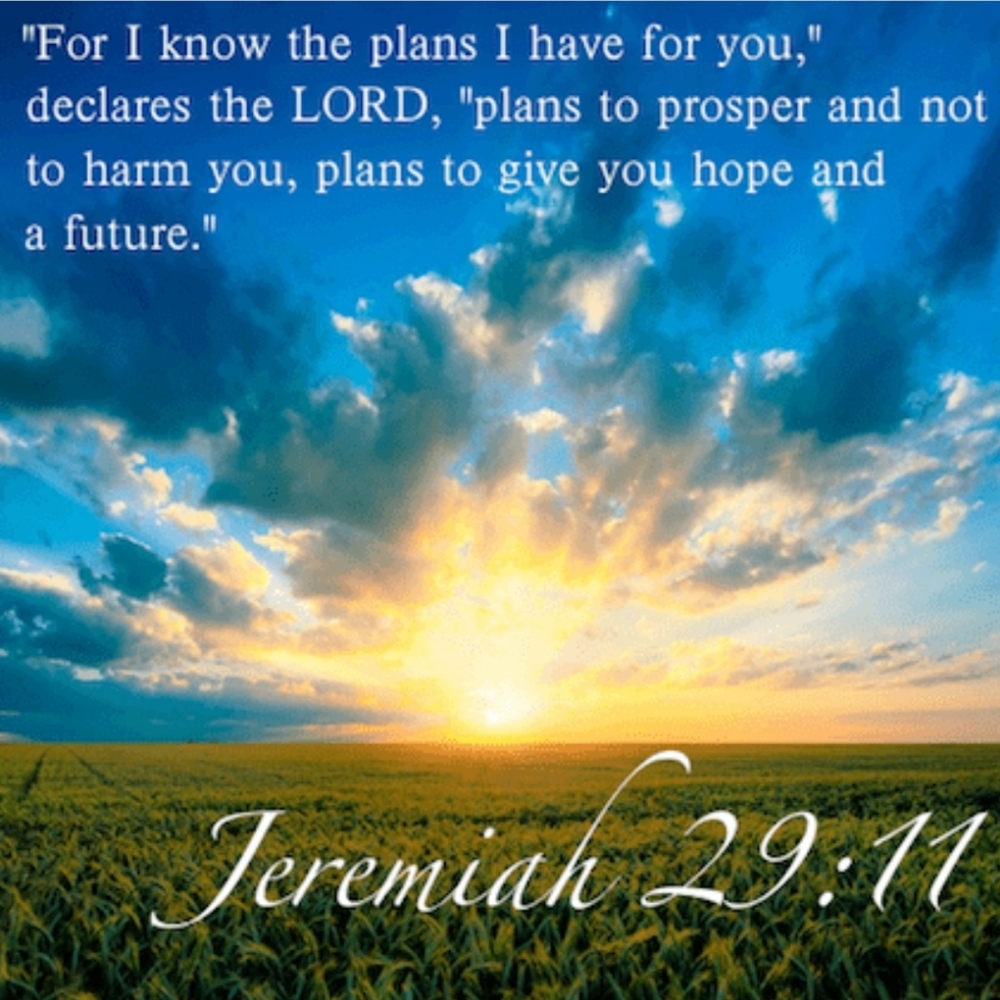 Jeremiah 29:11  NOT FOR SALE